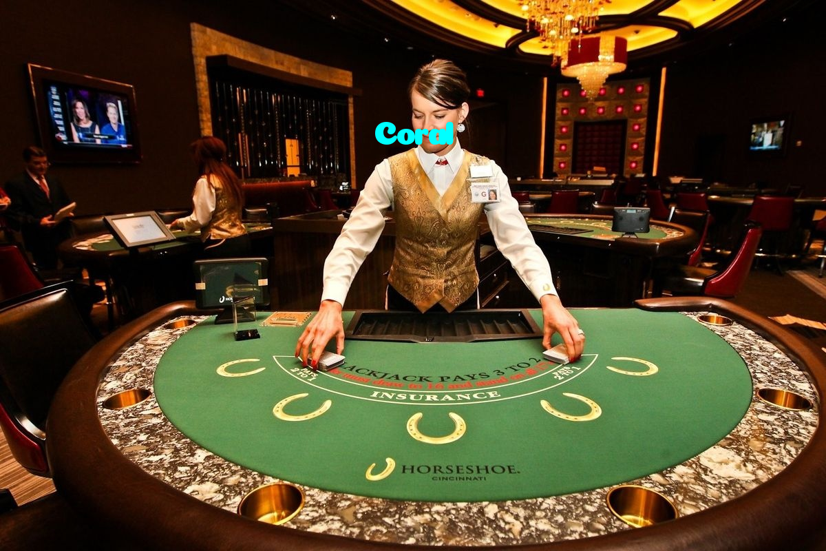 Coral casino presented on mobile device in Pakistan with slots and live games